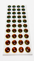 3D Amber Eyes