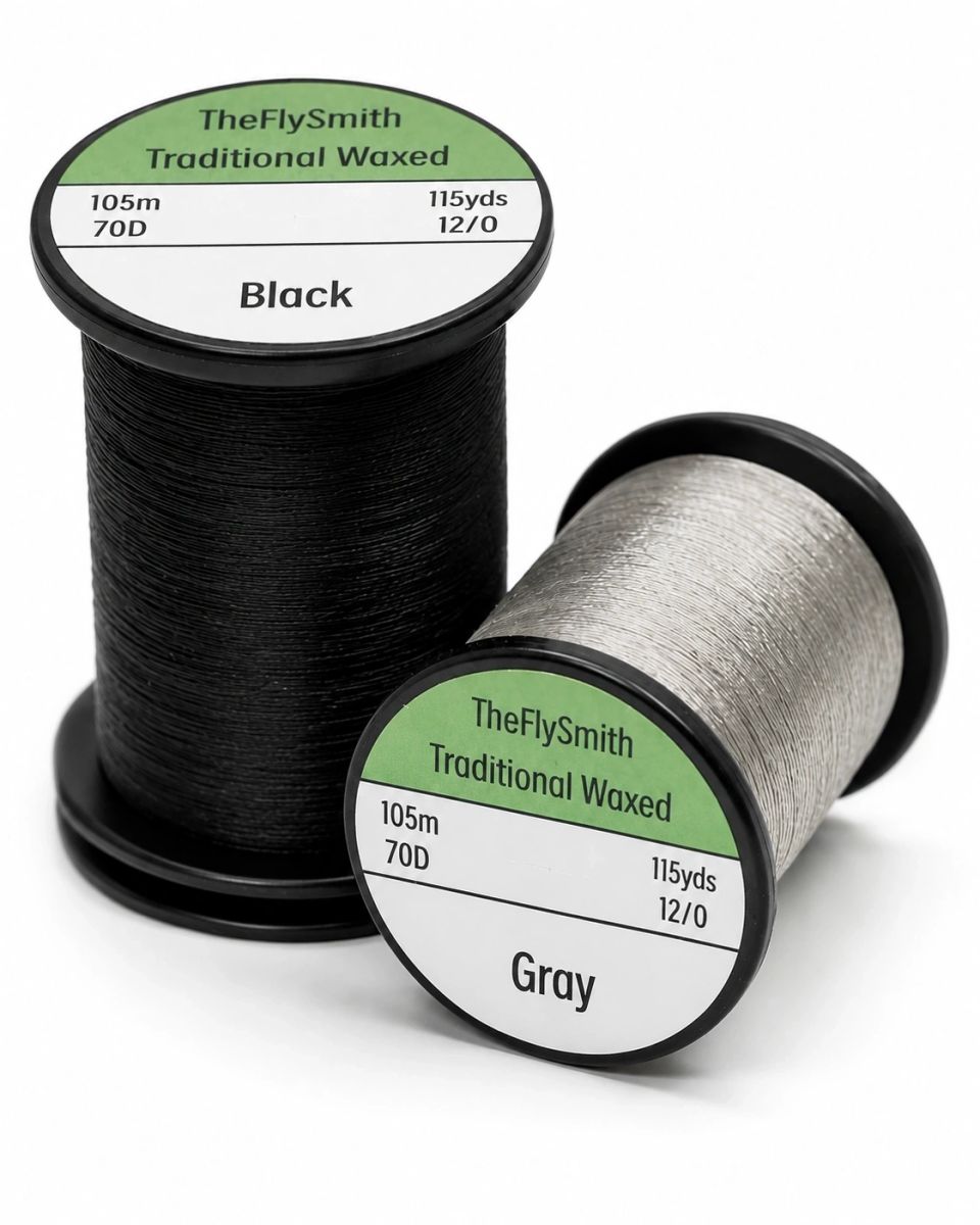 TheFlySmith 12/0 Traditional Waxed Thread