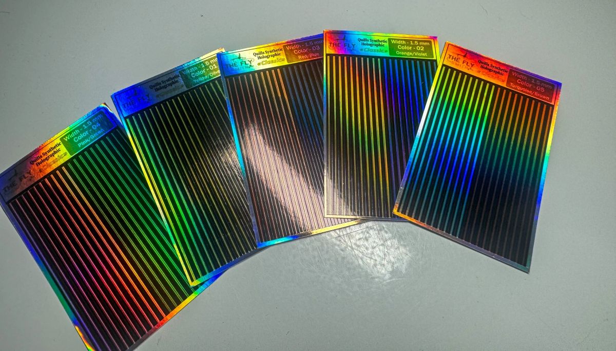 TheFlySmith Dual Color Holographic Quills