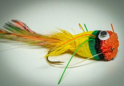 Deer Hair Rasta Poppers