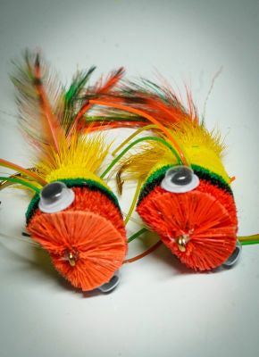 Deer Hair Rasta Poppers